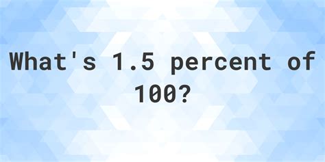 1/5 In A Percent