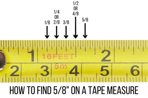 5 8 Measure Tape