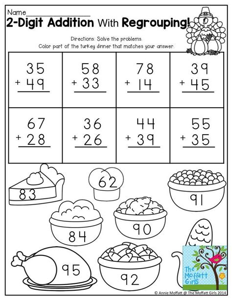 Adding And Regrouping Worksheets