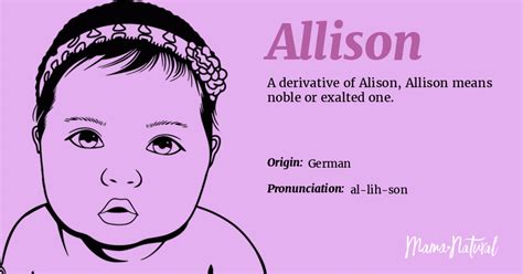 Allison Meaning Of Name