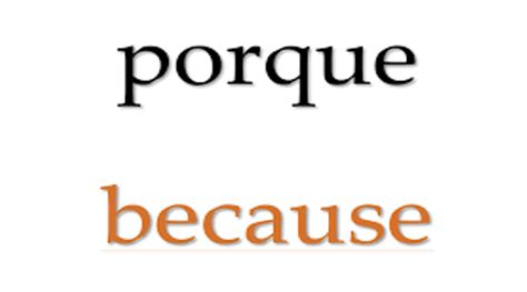 Because Of In Spanish