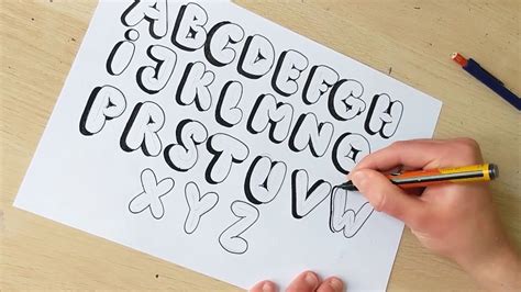 Bubble Letters Easy