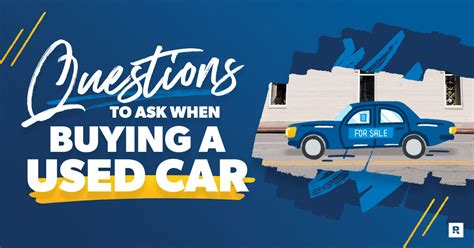 Buying A Used Car Questions