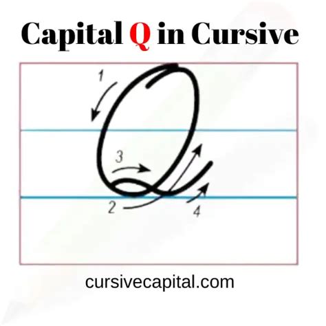 Capital Q In Cursive
