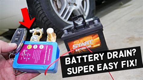Car Battery Draining On Its Own
