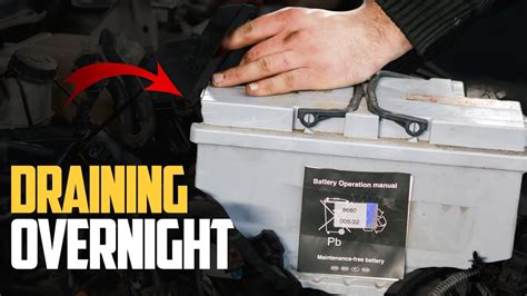Car Battery Draining Reasons