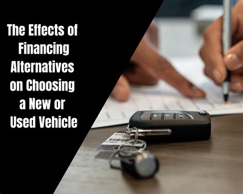 Car Financing Alternatives