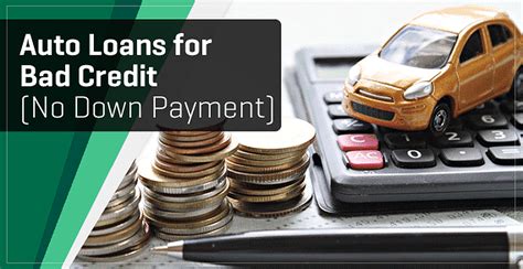 Car Financing Bad Credit No Money Down
