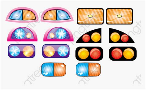 Car Headlights Clipart: The Essential Collection For Designers
