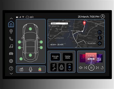 Car Infotainment Ui