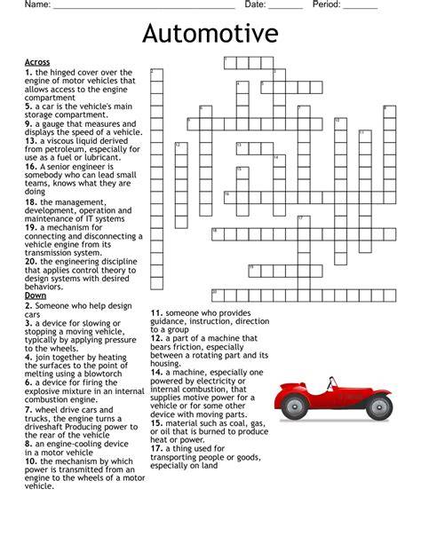 Car Optional Features Crossword: The Ultimate Clue Guide