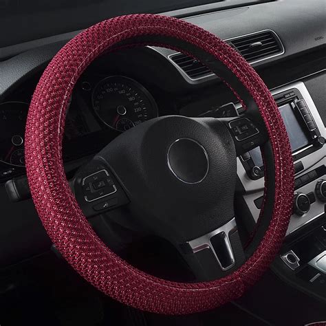 Car Steering Wheel Cover Fabric