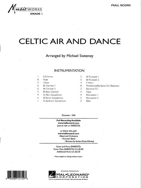 Celtic Air And Dance