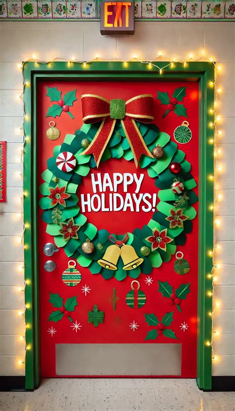 Christmas Classroom Door Decorating