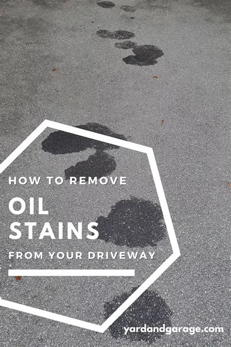 Clean Oil Off Driveway