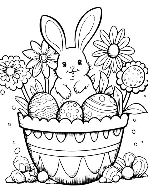 Coloring Book Easter