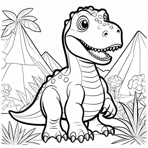 Coloring Pages Dinosaur