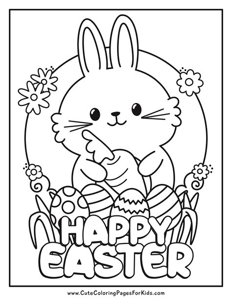 Coloring Pages Easter Free