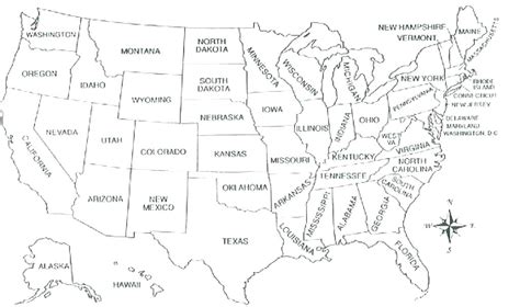Coloring Pages Of States