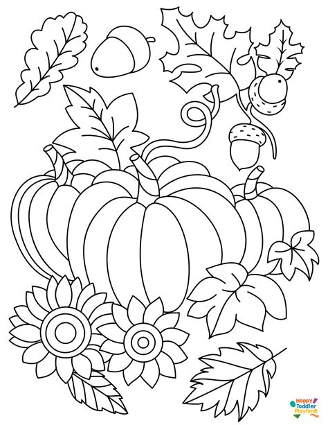 Coloring Sheets Fall