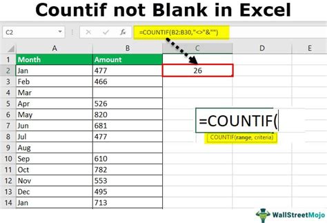 Countif If Not Blank