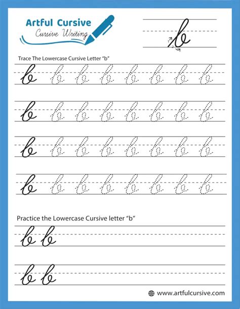 Cursive Lower Case B