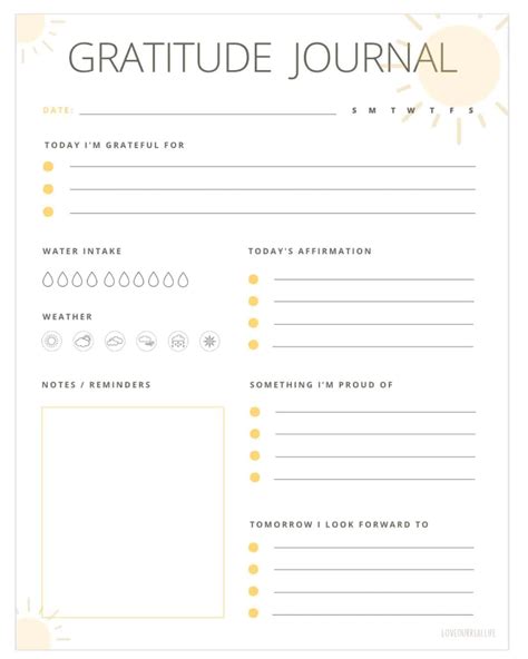 Daily Gratitude Journal
