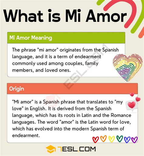 Definition Mi Amor