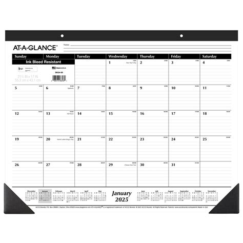 Desk Calendars 2025