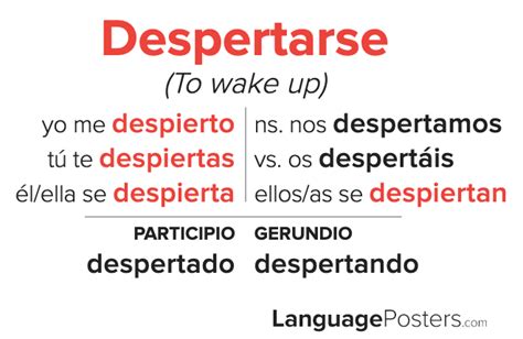 Despertarse In English