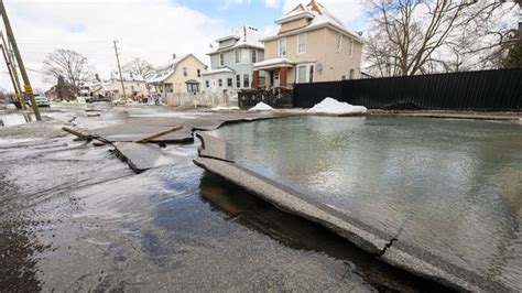 Detroit Water Main Break
