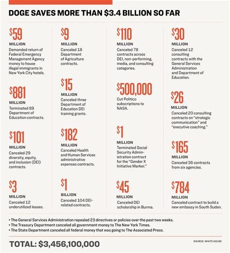 Doge Consulting Contract Cuts