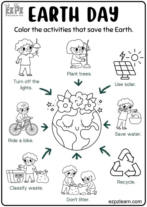 Earth Day Activity Pages