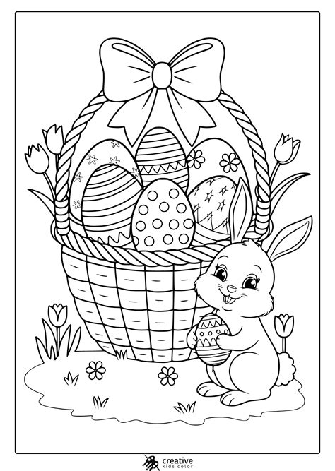 Easter Printable Colouring