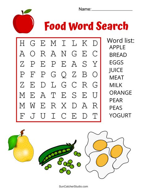 Easy Word Search Printable