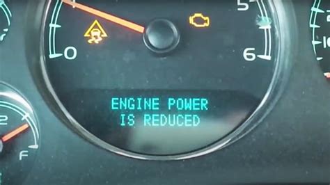 Engine Power Reduced