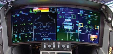 F35 Cockpit Display Screen