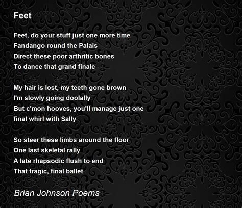 Foot Of Poem