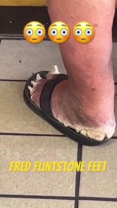 Fred Flintstone Feet