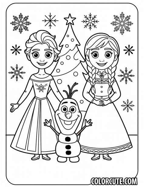 Frozen Coloring Pages Printable