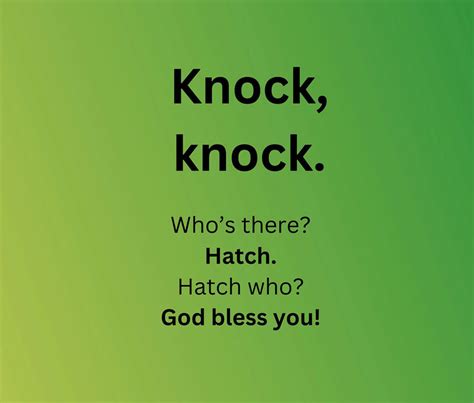 Funny Knock Jokes