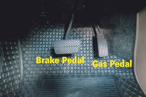 Gas Pedal Brake Pedal