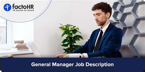 General Manager Jobs