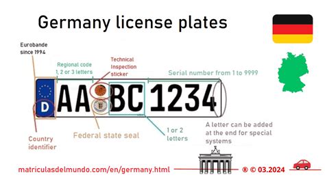 German License Plate