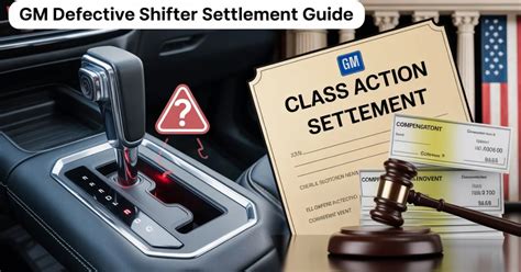 Gm Defective Shifter Settlement