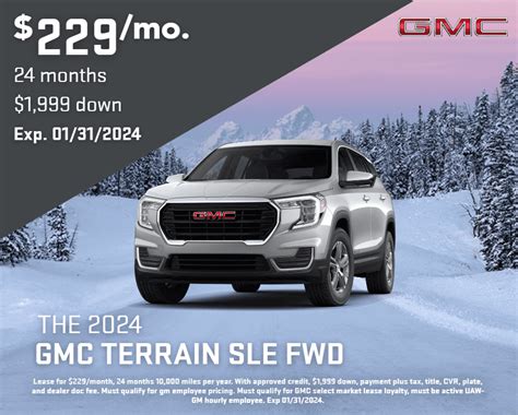 Gmc Lease Deals