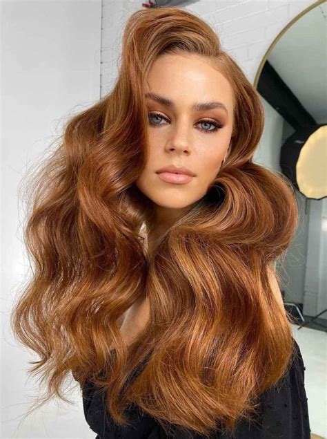 Golden Red Hair