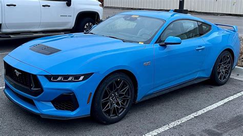 Grabber Blue Mustang
