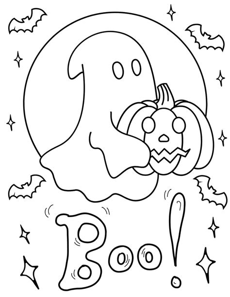 Halloween Color Pages