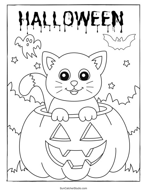 Halloween Coloring Sheets